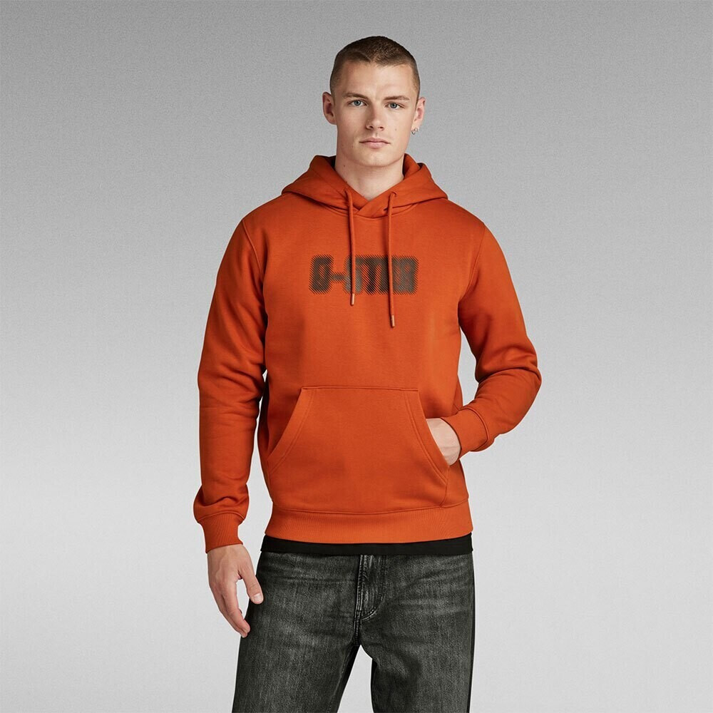 G-Star Dotted Hoodie (D23481-D425) rooibos tea
