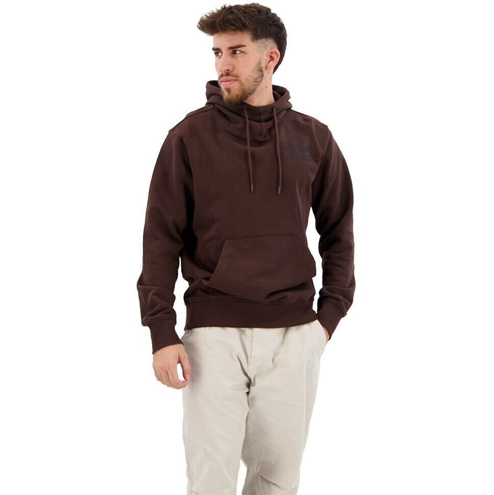 G-Star Back Print Hoodie (D23896-B782) coffee bean