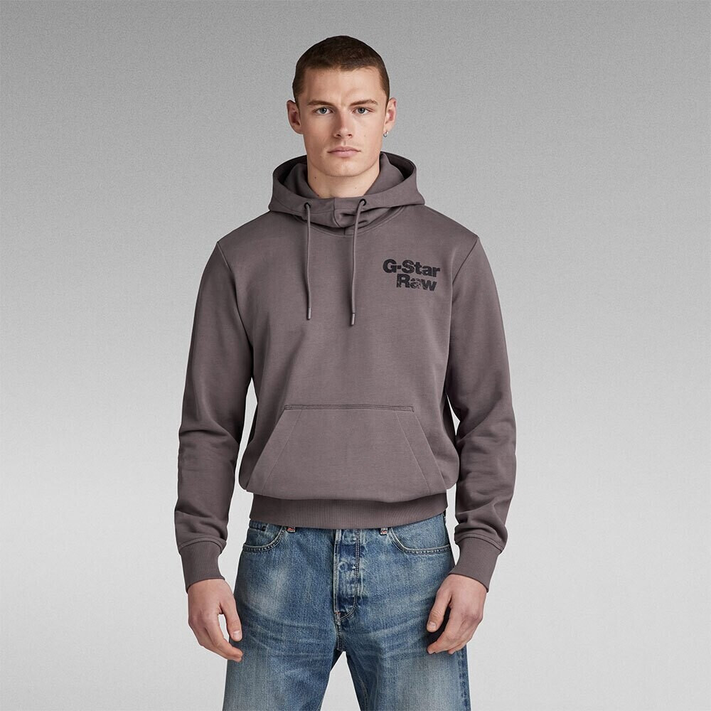 G-Star Back Print Hoodie (D23896-B782) rabbit
