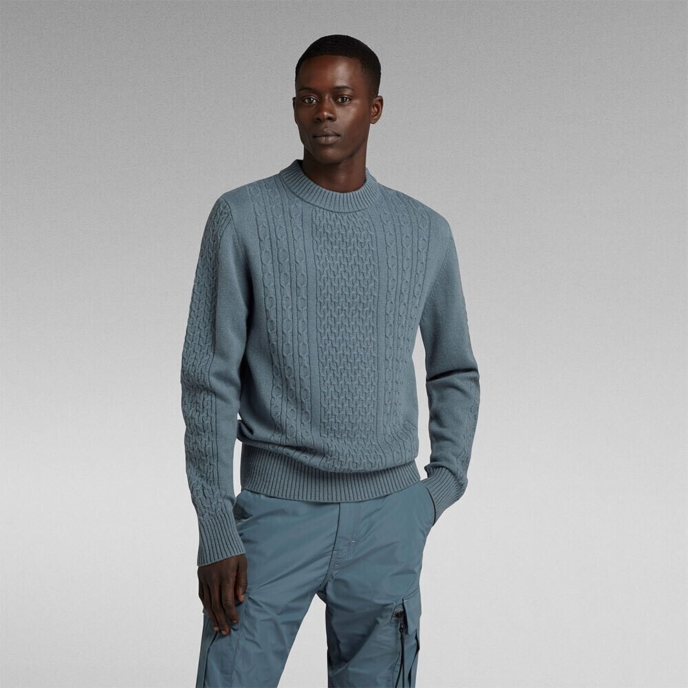 G-Star Cable R Crew Neck Sweater (D23939-D447) axis