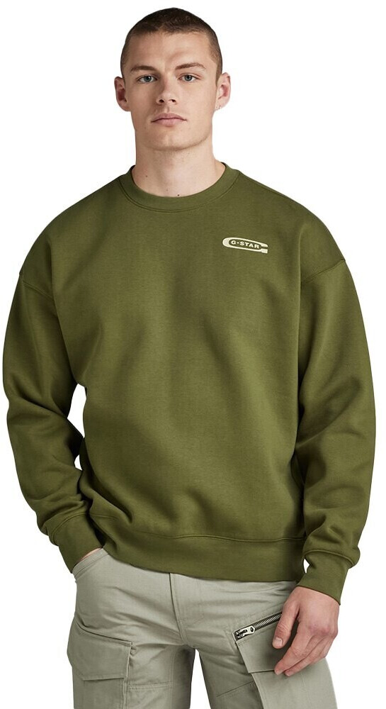 G-Star Old Skool Back Gr Sweatshirt (D23994-D425) dark olive