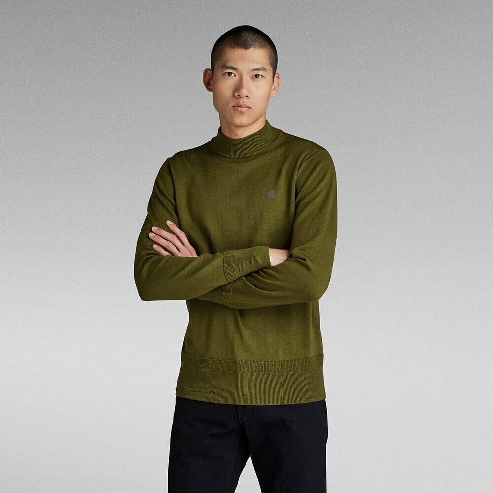 G-Star Premium Core Crew Neck Sweater (D21932-B692) dark olive
