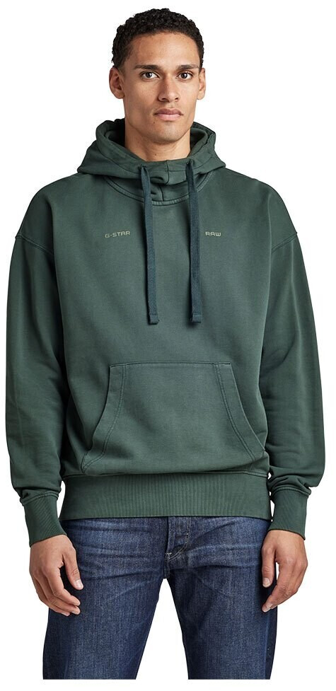 G-Star Garment Dyed Oversized Hoodie (D22327-D249) leaf gold