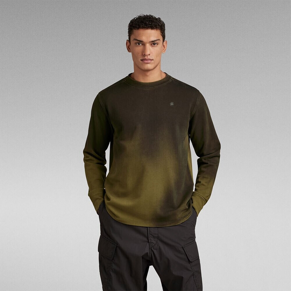 G-Star Lash Sweatshirt (D18231-B782) dark olive sprayed green