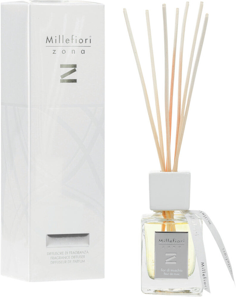 Millefiori Milano ZONA Reed Diffuser Fior Di Muschio Home Fragrances 100 ml