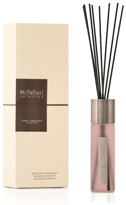 Millefiori Milano selected Reed Diffuser Sweet Narcissus room fragrances 100 ml
