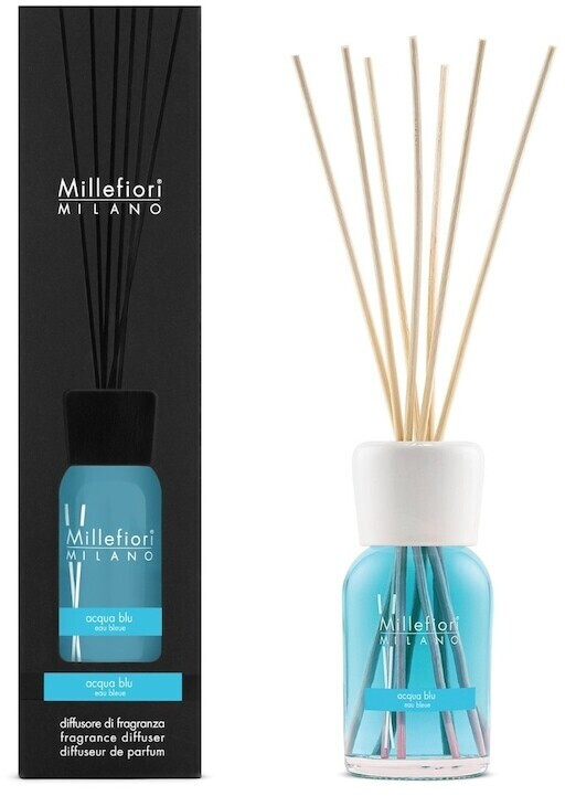 Photos - Air Freshener Millefiori Milano  Milano Reed Diffuser Acqua Blu Home Fragrance 