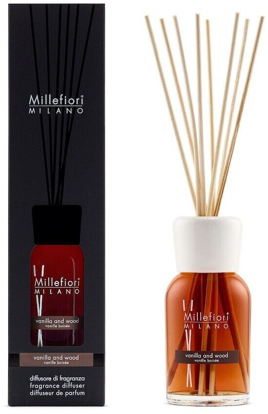 Millefiori Milano Reed Diffuser Vanilla & Wood Home Fragrances 250 ml