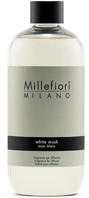 Millefiori Milano Refill for Reed Diffuser White Musk Home Fragrances 500 ml