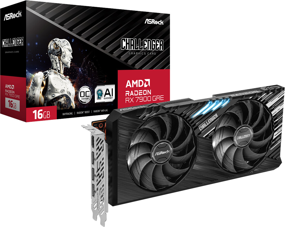 ASRock Radeon RX 7900 GRE Challenger OC