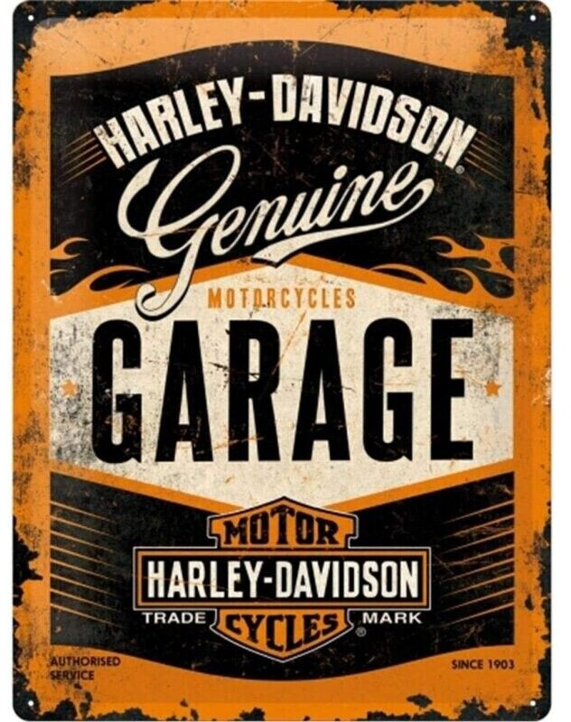 Nostalgic Art Harley-Davidson Harley-Davidson Garage 30x40cm