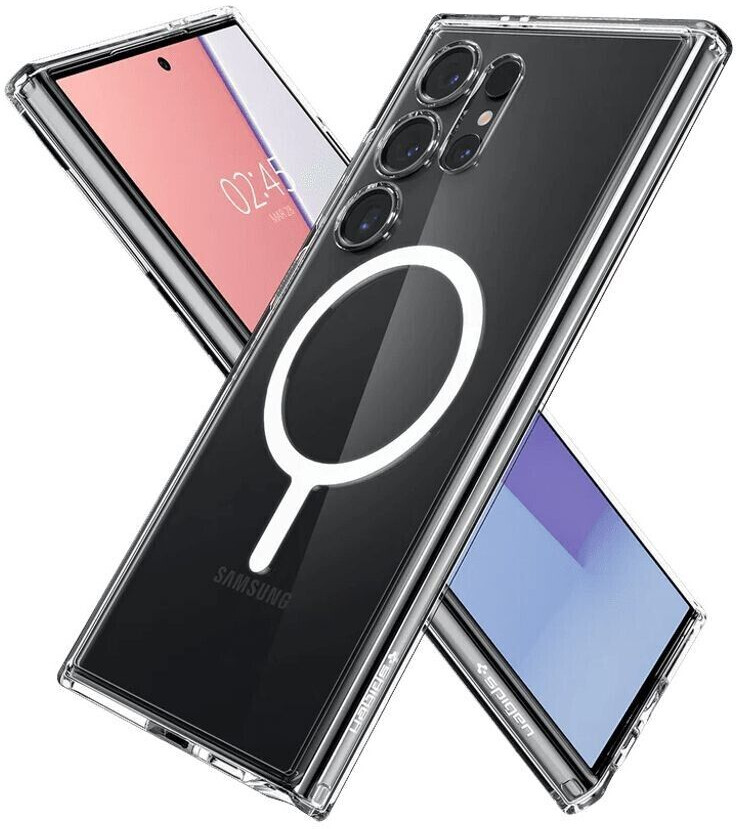 Spigen Ultra Hybrid Metal Ring Case (Galaxy S24 Ultra)