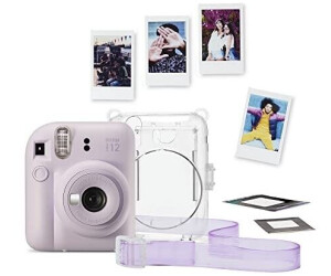 Fujifilm Instax Mini 12 Lilac Purple Bundle Limited Edition a