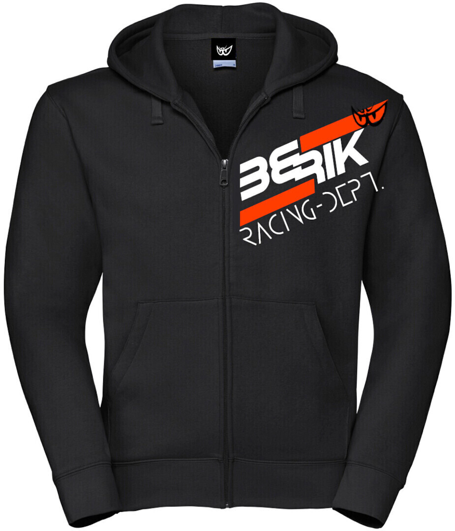 Berik Racing Zip Hoodie black/white