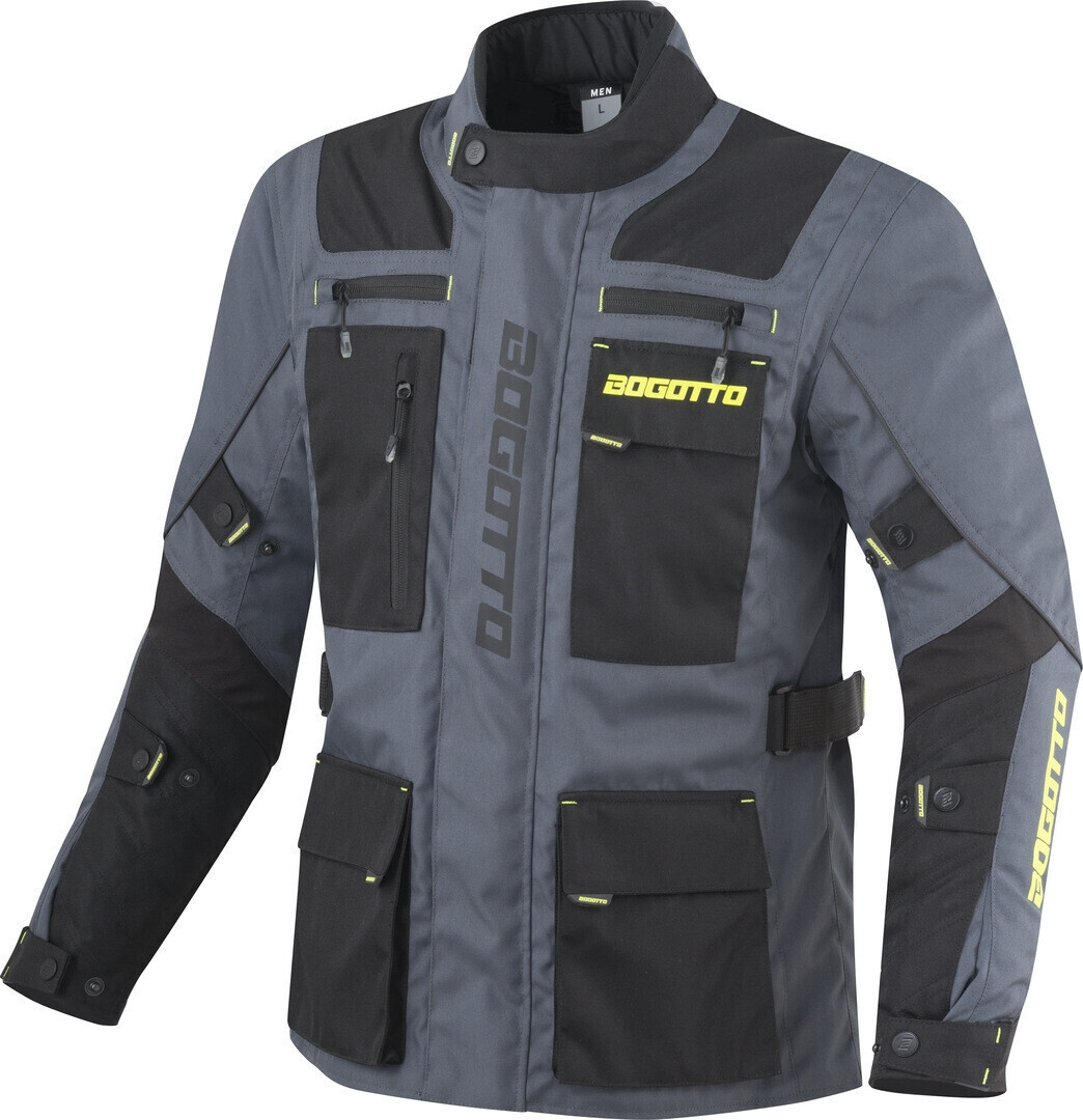 Bogotto Covelo Jacket black/grey/yellow