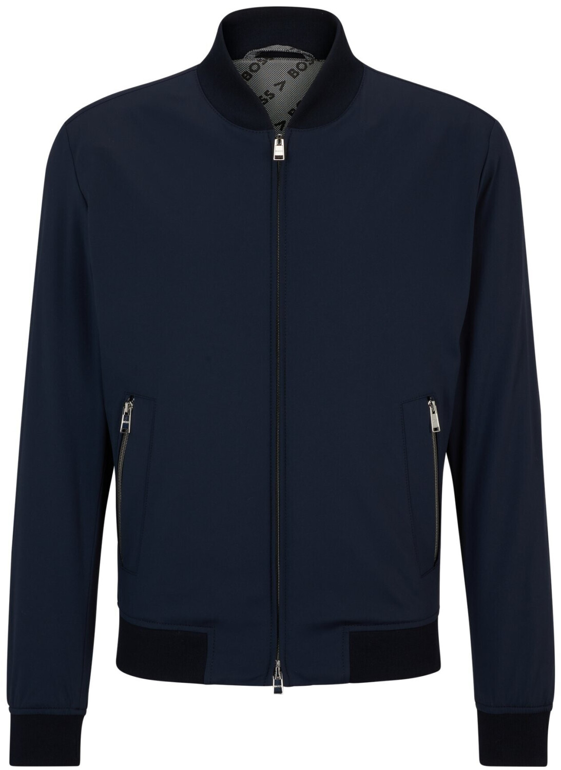 Hugo Boss Slim-fit jacket in performance stretch jersey (50502507) blue
