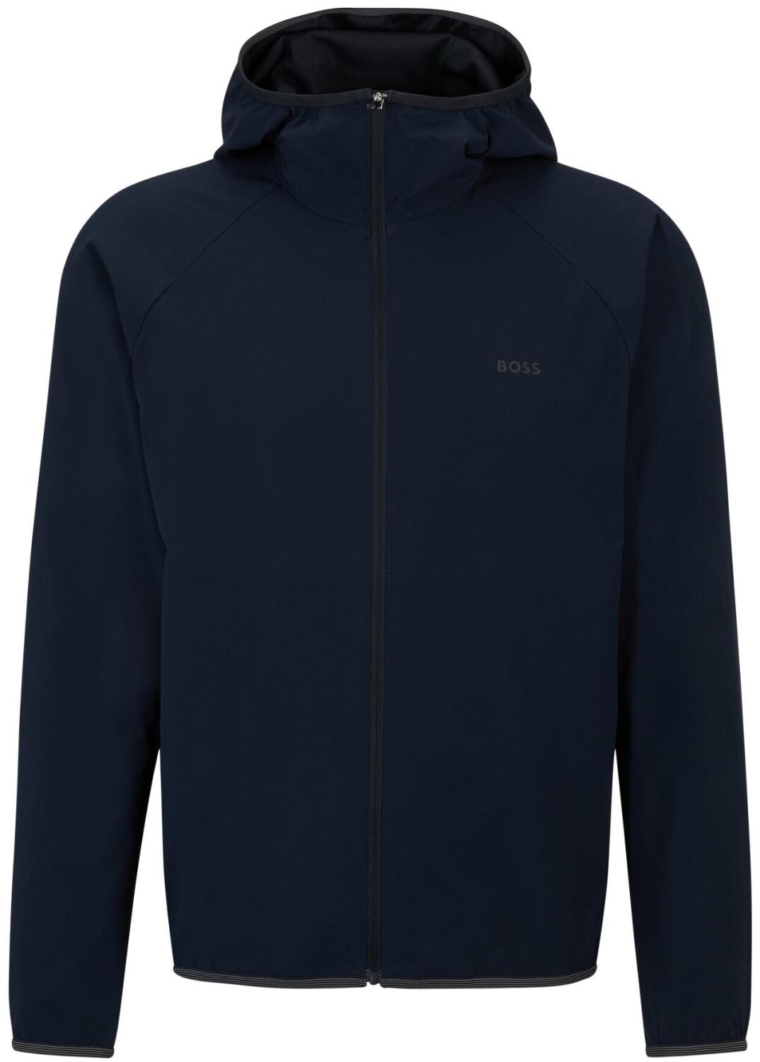 Hugo Boss Water-repellent slim-fit jacket with logo (50504766) blue