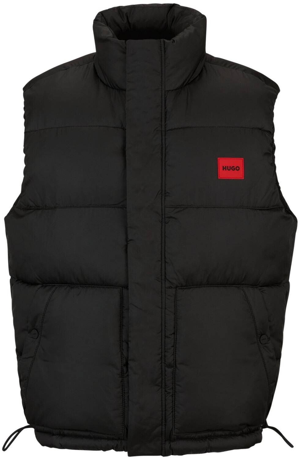 Hugo Boss Water-repellent quilted waistcoat with red logo patch (50505895)