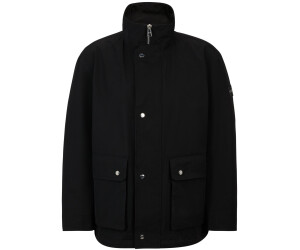 Hugo Boss Regular-Fit Jacke mit verstaubarer Kapuze mit Monogramm 