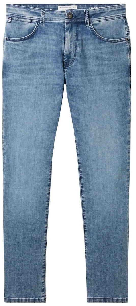 TOM TAILOR WIDE MIT - Relaxed fit jeans - blue denim/blauw denim