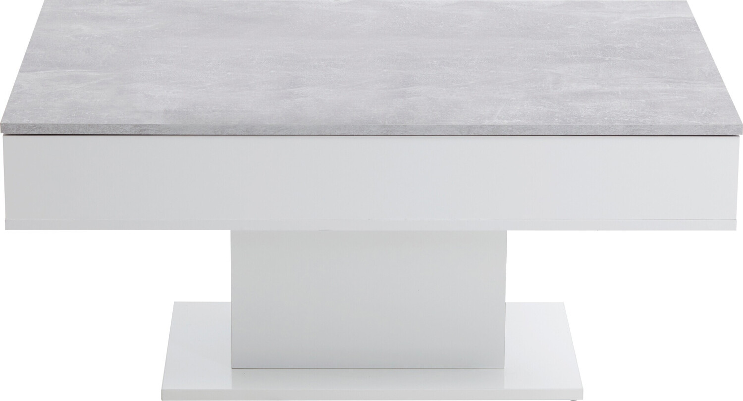 FMD Avola 2 100x65x46 cm concrete gray/white