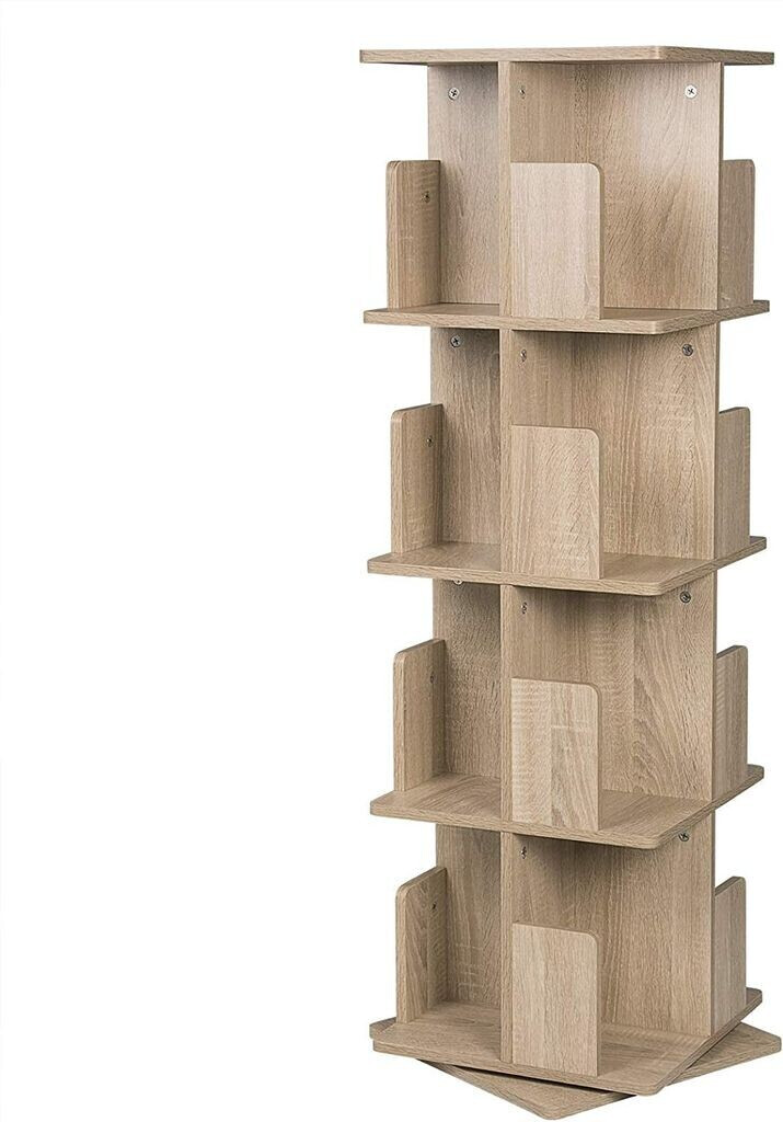Eugad Bookcase 360° 40x128x40 cm Nature