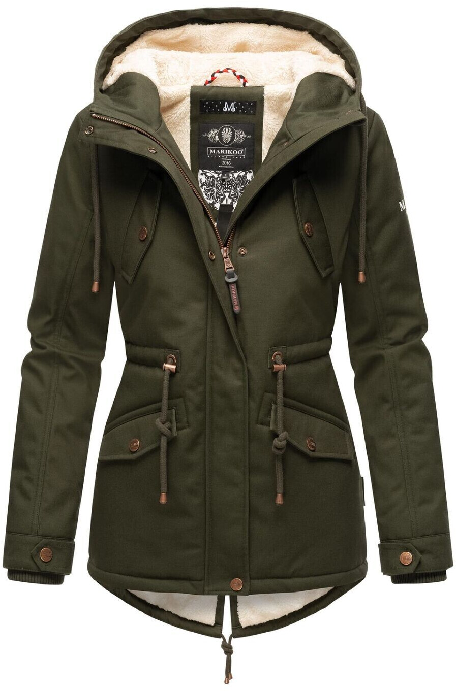 Marikoo Manolya Winter Jacket dark olive