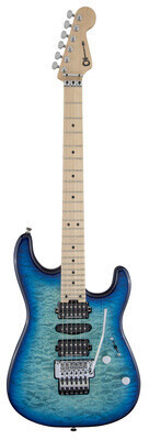 Charvel MJ San Dimas HSH FR PF CBB Caribbean Burst