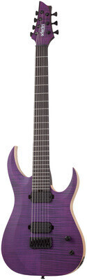 Photos - Guitar Schecter John Browne Tao-7 STP Satin Trans Purple 