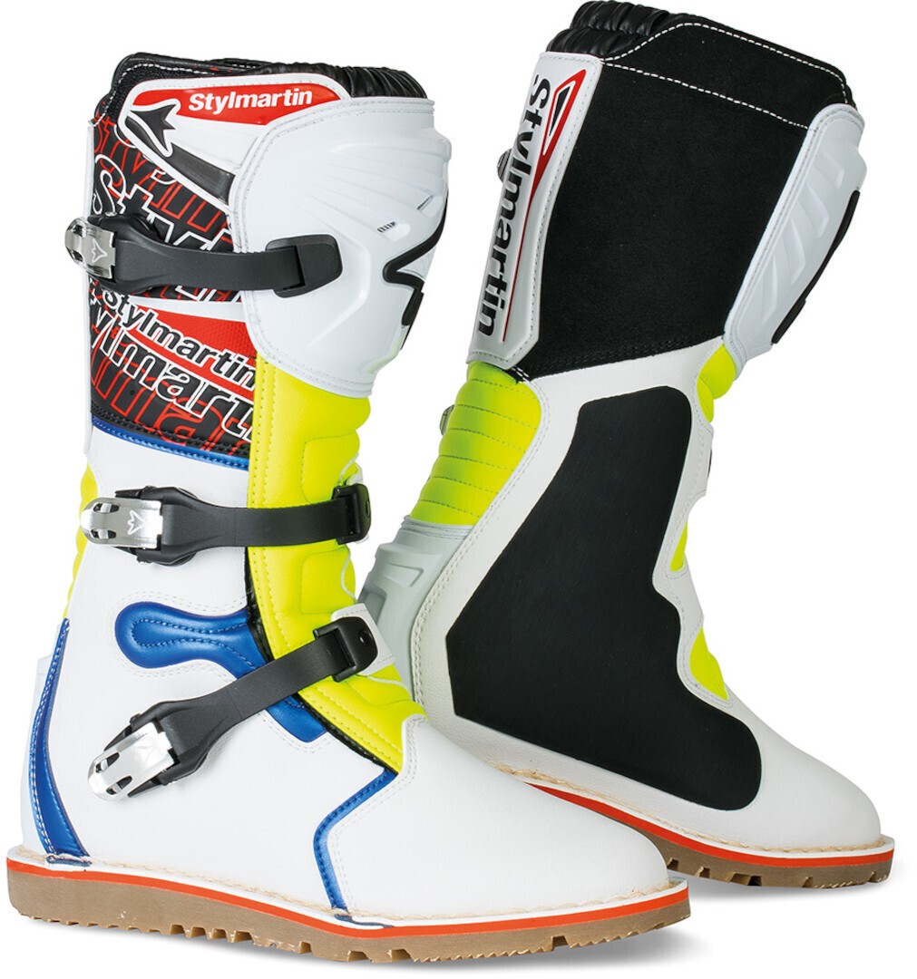 Stylmartin Impact Pro white-blue-yellow