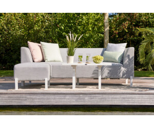 Hartman Dion Lounge Sitzgruppe 3 teilig Polyacryl hellgrau (22250906