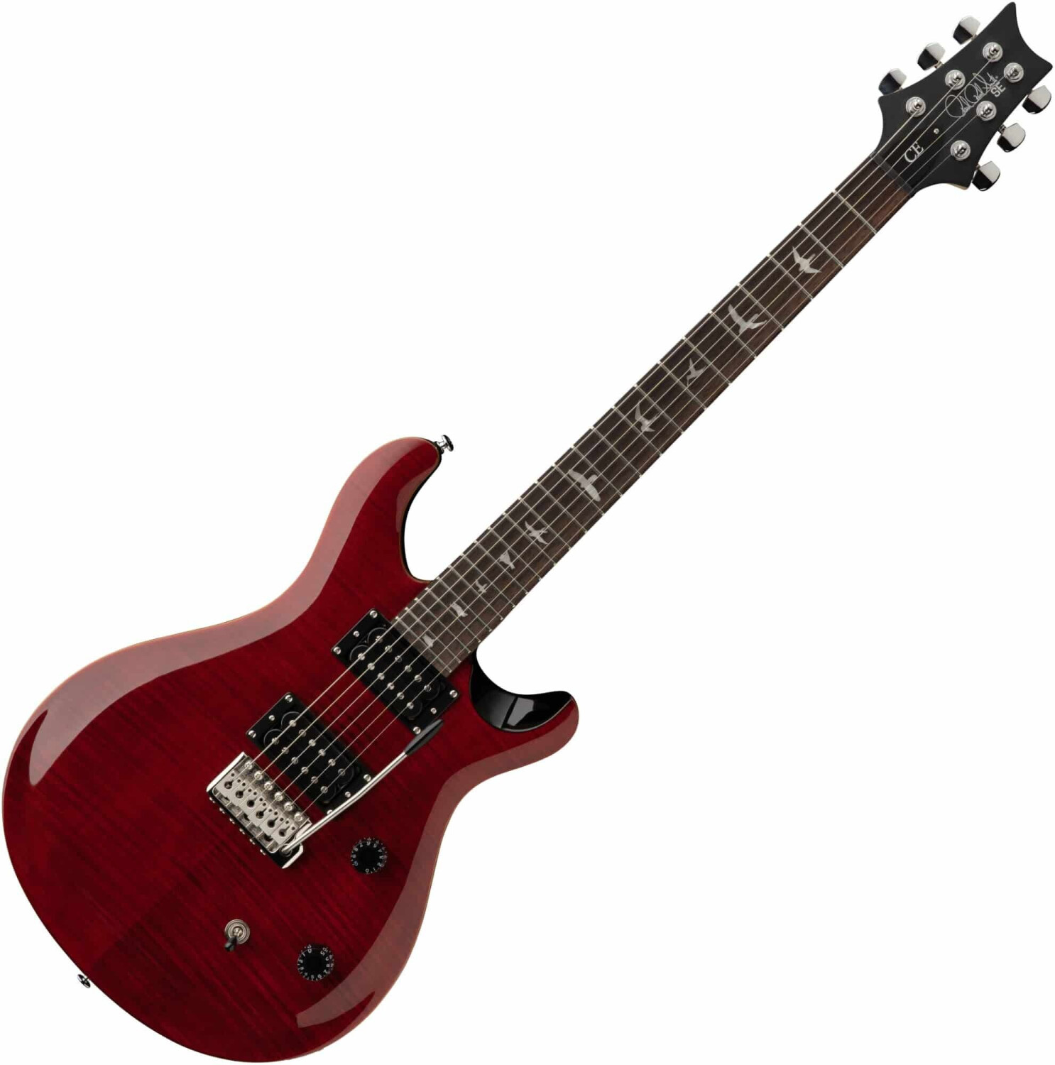Photos - Guitar PRS Guitars  SE CE24 black cherry 