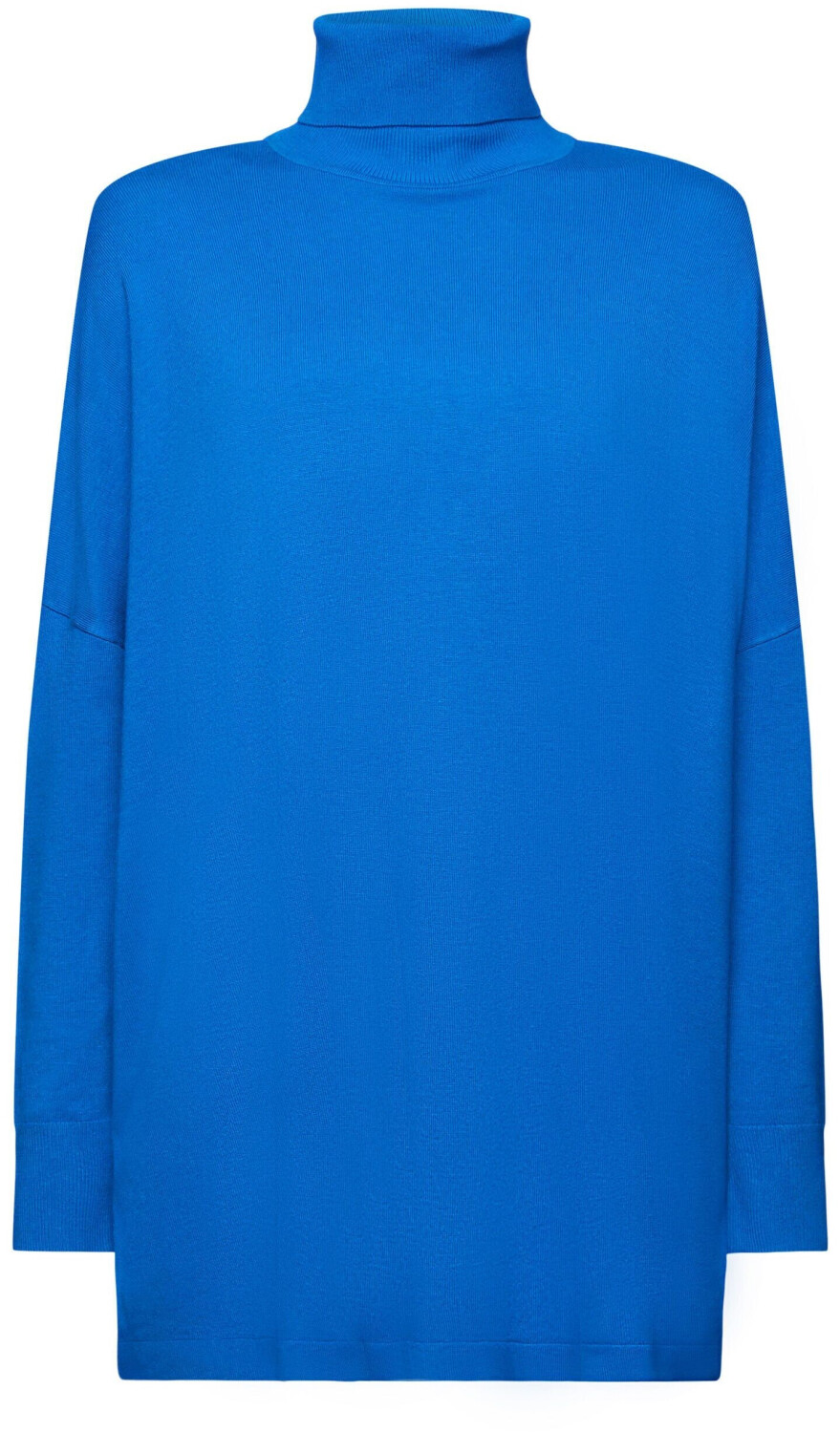 Esprit Turtleneck Jumper with batwing sleeves (113EE1I344) bright blue