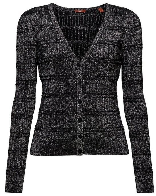 Esprit Glitter cardigan with V-neck (113EE1I304)
