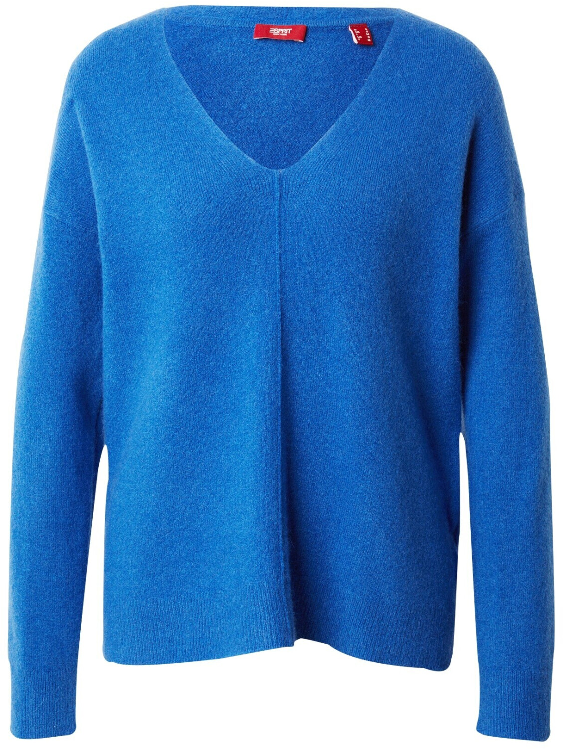 Esprit Wool blend Jumper with V-neck (103EE1I347) bright blue