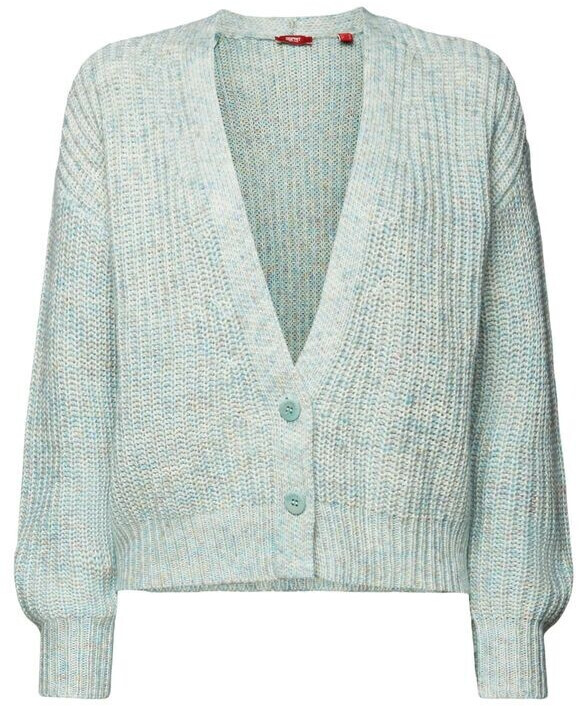 Esprit Multicoloured rib knit cardigan (093EO1I303) dusty nude