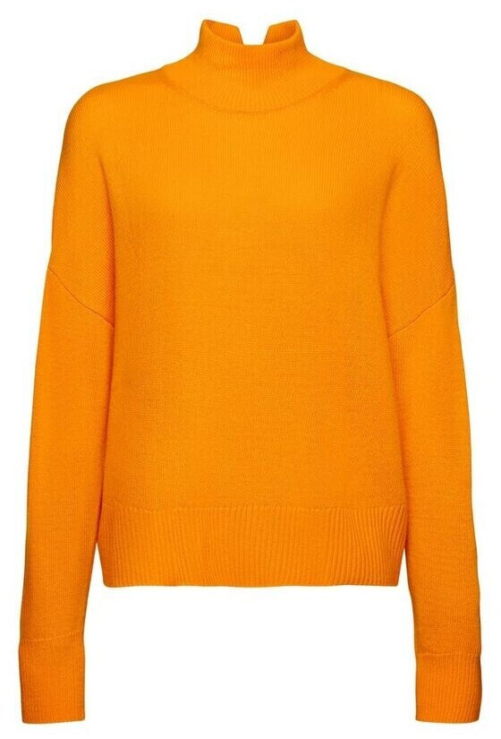 Esprit Jumper with stand-up collar in wool mix (103EO1I306)