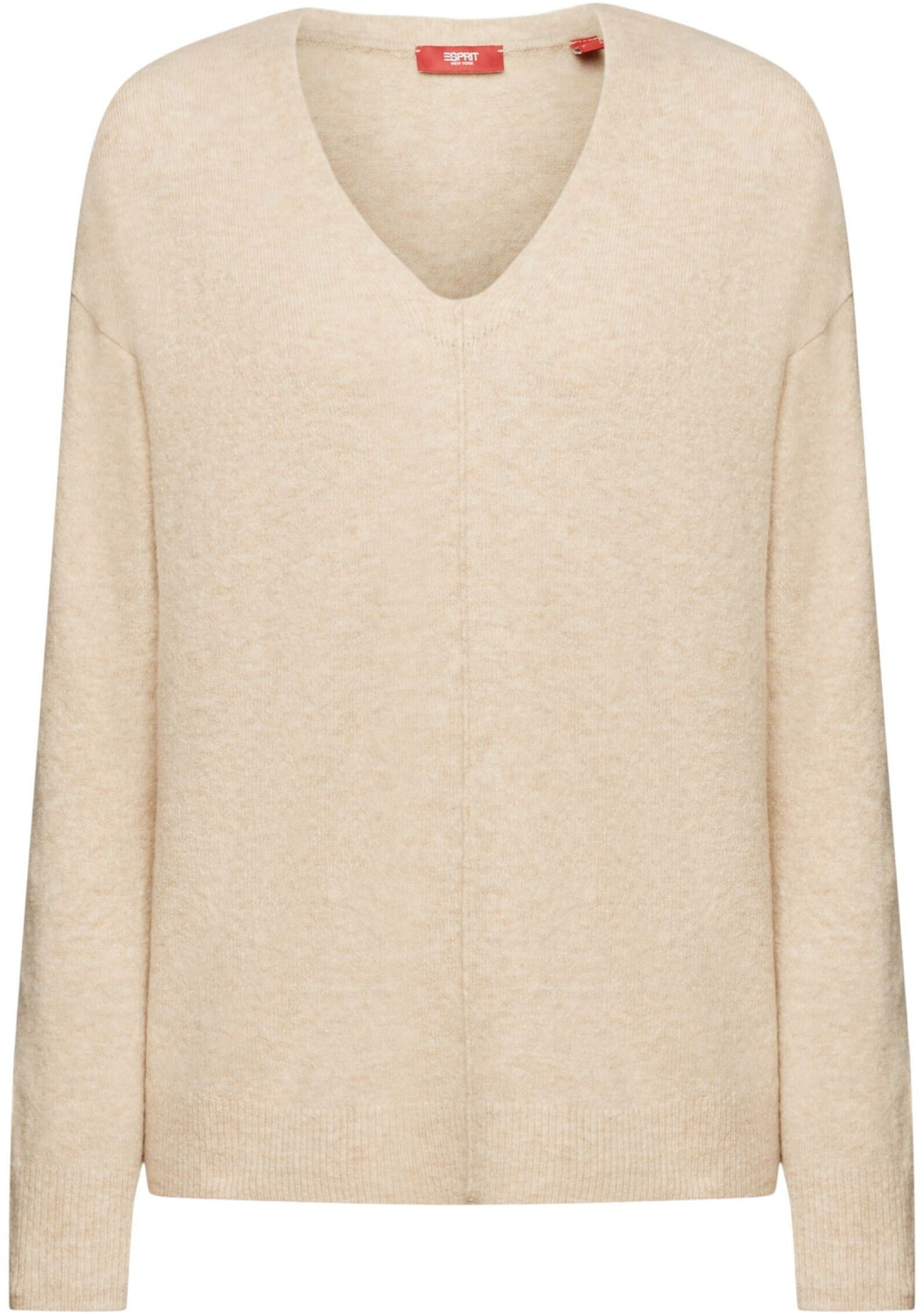 Esprit Wool blend V-neck Jumper (993EE1I329) sand