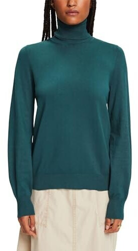 Esprit Basic turtleneck Jumper (093EO1I318) emerald green