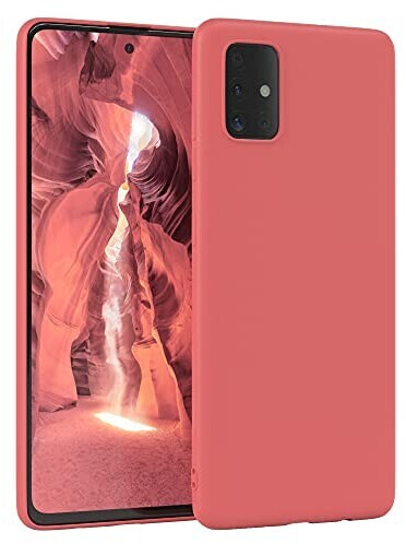 EAZY CASE Silikon-Handyhülle Für Galaxy A72 – Mit Kameraschutz & Weichem Innenfutter, Rosa