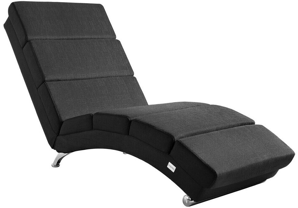 Casaria Relaxation lounger London linen look anthracite (107818)