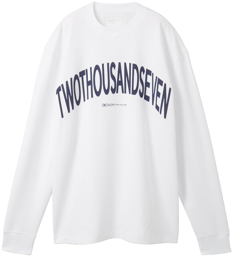 TOM TAILOR Denim Herren Basic T-Shirt Mit Print – Lässiges Shirt Aus Weichem Single Jersey, Größen XS Bis XXL