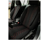 maiqiken Autositzbezug Für Nissan Note Komplettset 5 Sitze Allwettereinsatz  Auto Ledersitzbezug Schwarz Rot : : Baby