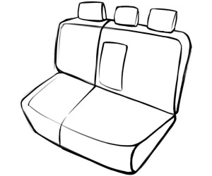 WALSER Autositzbezug »Bari«, (2 Einzelsitzbezüge für Normalsitze),  passgenau für VW Tiguan (5N) 09/2007-07/2018 online bestellen