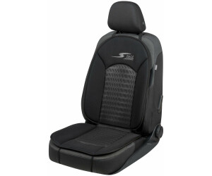 trendige Universal Auto Sitzauflage Space schwarz silber mit Nackenstütze,  30
