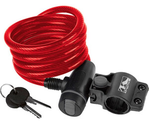M-Wave S 10.18 Cable Lock Rot 10 x 1800 mm