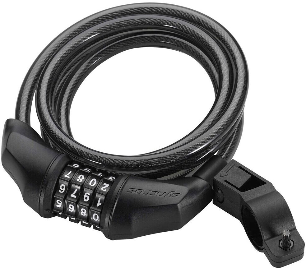 Syncros SL-03 Combination Cable Lock 12 Units Silver 10 x 1800 mm