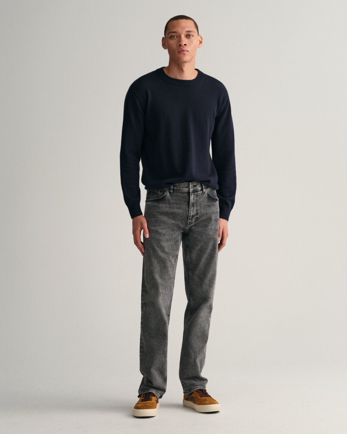 GANT Regular Fit Black Wash Jeans (1000250-950) black