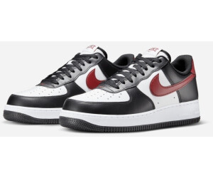 Nike air force 1 mid red black cheap