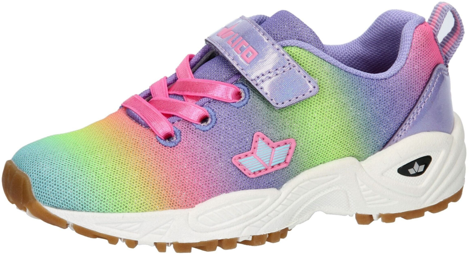Lico Florina VS indoor sports shoes purple pink turquoise